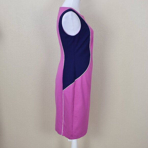 Not Your Daughter's Jeans NYDJ Color Block Sheath Dress 6 - Picture 6 of 7